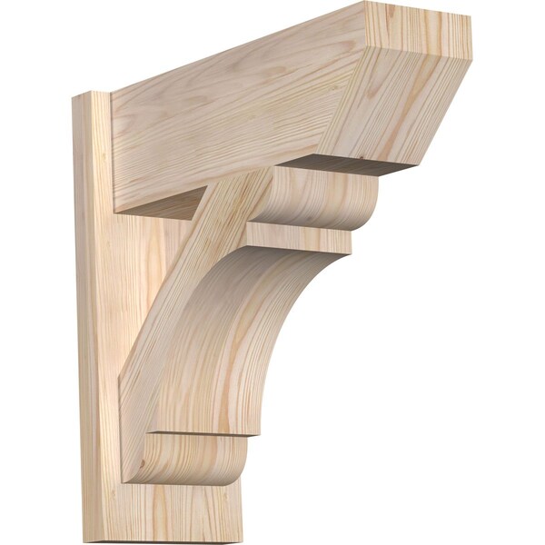 Ekena Millwork Olympic Slat Smooth Outlooker, Douglas Fir, 7 1/2"W x 20"D x 20"H OUT08X20X20OLY06SDF - main